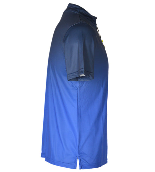 POLO UOMO ZIP TECNICA TRASPIRANTE LOGO MARCA SCUOLA NAUTICA ART.218851