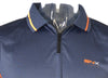 POLO UOMO MEZZA MANICA ZIP TECNICA TRASPIRANTE ELASTICIZZATA MARCA SCUOLA NAUTICA ART.218856