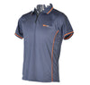 POLO UOMO MEZZA MANICA ZIP TECNICA TRASPIRANTE ELASTICIZZATA MARCA SCUOLA NAUTICA ART.218856
