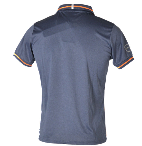 POLO UOMO MEZZA MANICA ZIP TECNICA TRASPIRANTE ELASTICIZZATA MARCA SCUOLA NAUTICA ART.218856