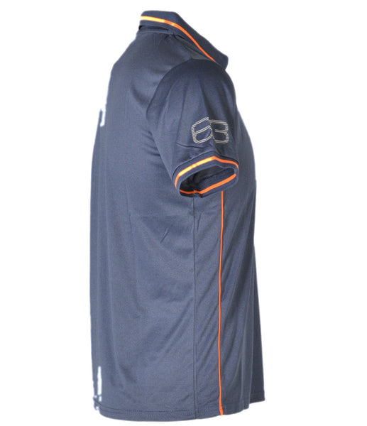 POLO UOMO MEZZA MANICA ZIP TECNICA TRASPIRANTE ELASTICIZZATA MARCA SCUOLA NAUTICA ART.218856