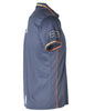 POLO UOMO MEZZA MANICA ZIP TECNICA TRASPIRANTE ELASTICIZZATA MARCA SCUOLA NAUTICA ART.218856