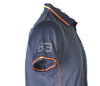 POLO UOMO MEZZA MANICA ZIP TECNICA TRASPIRANTE ELASTICIZZATA MARCA SCUOLA NAUTICA ART.218856