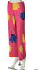 PANTALONI DONNA ZIP MORBIDI FANTASIA MARCA EMANUELA COSTA ART.35365