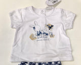 Completo Ellepi neonato art CO 4888 jersy bambina