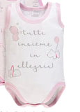 Body Ellepi neonato art AF5217 smanicato