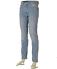 JEANS UOMO ZIP BOTTONE CINQUE TASCHE CHIARO CLASSICO MARCA GAS ART.ALBERT