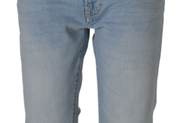 JEANS UOMO ZIP BOTTONE CINQUE TASCHE CHIARO CLASSICO MARCA GAS ART.ALBERT