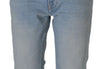 JEANS UOMO ZIP BOTTONE CINQUE TASCHE CHIARO CLASSICO MARCA GAS ART.ALBERT