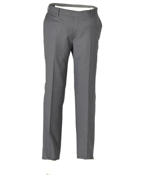 PANTALONI UOMO TAGLIE COMODE ZIP BOTTONE GANCIO TASCHE FODERATI MARCA A&P BIANCHI ART.2400