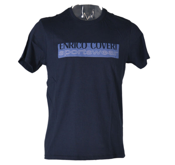 T-SHIRT UOMO COTONE MEZZA MANICA GIROCOLLO STAMPA MARCA FRABO ART.EC0063