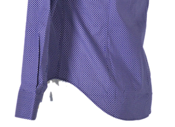CAMICIA UOMO COTONE MANICA LUNGA SLIM FIT LAVORATA MARCA SPORTING MARE ART.ALFIO