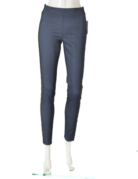LEGGINGS DONNA ELASTICO BANDA STRETTI MARCA ELMA ART.6039