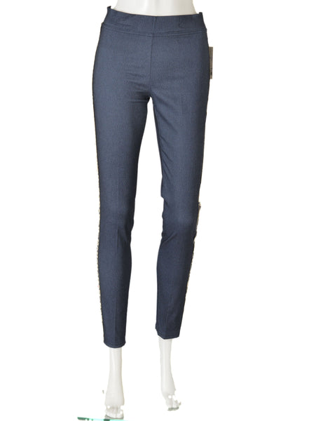 LEGGINGS DONNA ELASTICO BANDA STRETTI MARCA ELMA ART.6039