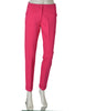 LEGGINGS DONNA ZIP BOTTONE ELASTICO RISVOLTO STRETTO MARCA G.P.C EMANUELA COSTA ART.35343