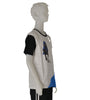 T-SHIRT RAGAZZO COTONE MEZZA MANICA GIROCOLLO STAMPA MARCA BM ART.AY3567