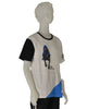 T-SHIRT RAGAZZO COTONE MEZZA MANICA GIROCOLLO STAMPA MARCA BM ART.AY3567