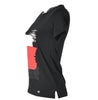 T-SHIRT DONNA MEZZA MANICA GIROCOLLO SPACCHETTI RISVOLTO STAMPA MARCA MAGLIFICIO DI NIBIONNO ART.S615904C
