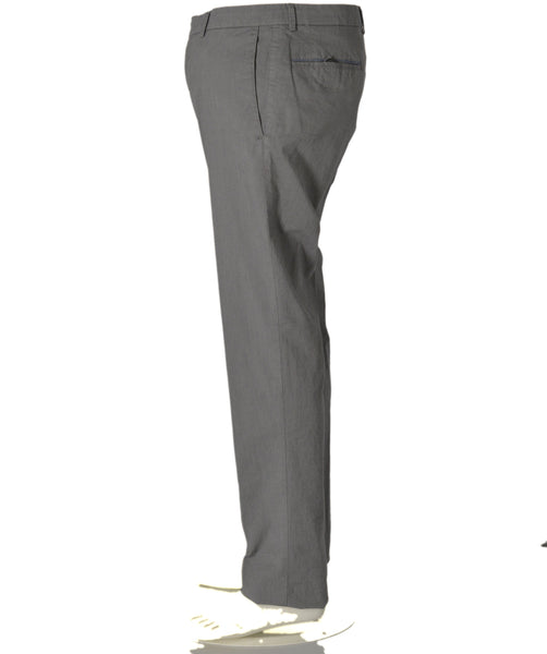 PANTALONI UOMO ZIP BOTTONE GANCIO CINQUE TASCHE PASSANTI MARCA BUGATTI 16305/240