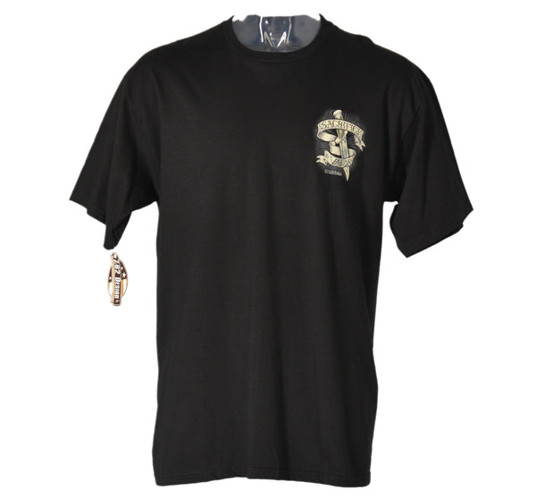 T-SHIRTUOMO COTONE MEZZA MANICA GIROCOLLO STAMPA MARCA 762 DESIGN ART. T271