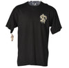 T-SHIRTUOMO COTONE MEZZA MANICA GIROCOLLO STAMPA MARCA 762 DESIGN ART. T271