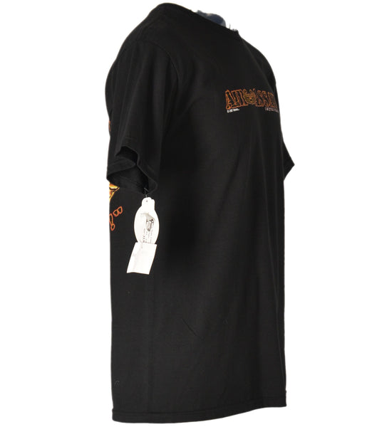 T-SHIRT UOMO COTONE MEZZA MANICA GIROCOLLO STAMPA MARCA 762DESIGN ART. T180