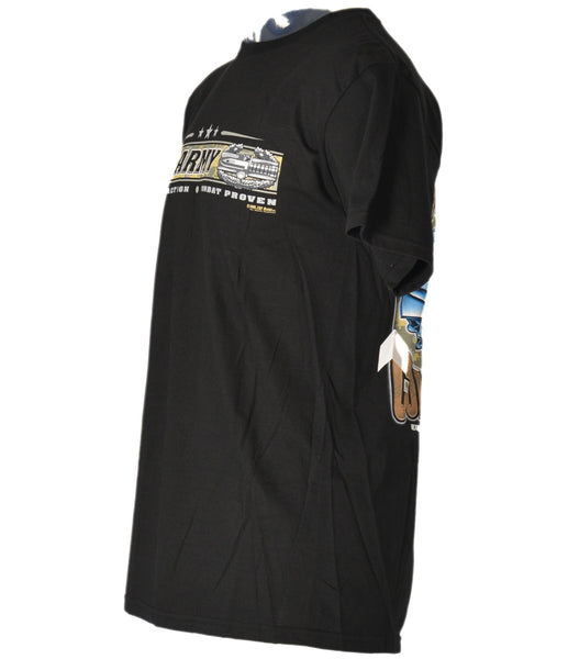 T-SHIRT UOMO COTONE MEZZA MANICA GIROCOLLO STAMPA MARCA 762 DESIGN ART.T233