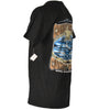 T-SHIRT UOMO COTONE MEZZA MANICA GIROCOLLO STAMPA MARCA 762 DESIGN ART.T233