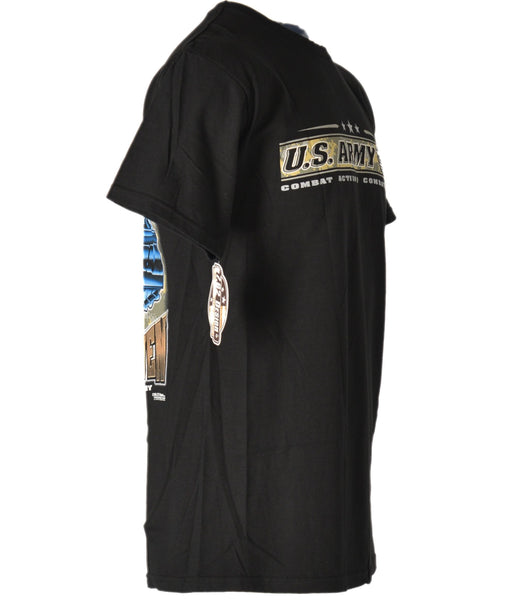 T-SHIRT UOMO COTONE MEZZA MANICA GIROCOLLO STAMPA MARCA 762 DESIGN ART.T233