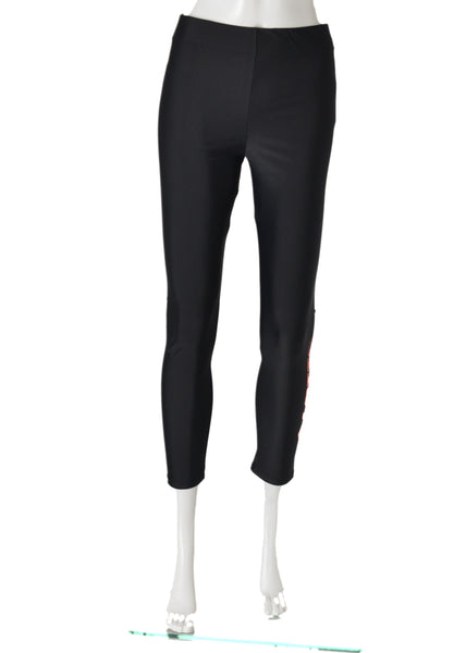 LEGGINGS DONNA TRE QUARTI ELASTICO STAMPA MARCA LOTTO ART.241205