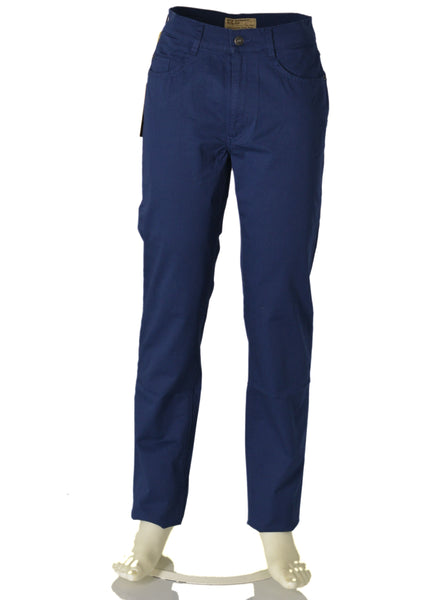 PANTALONE UOMO ZIP BOTTONE CINQUE TASCHE REGOLARE MARCA CORONA ART.GILBERT