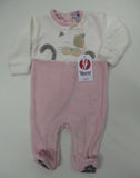 TUTINA NEONATA CINIGLIA BOTTONI AUTOMATICI GATTINO MARCA YOURS ART.AY4027