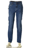 JEANS UOMO ZIP BOTTONE CINQUE TASCHE VITA MEDIA REGOLARE STRETCH MARCA WAMPUM ART.1F87-11704