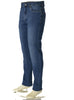 JEANS UOMO ZIP BOTTONE CINQUE TASCHE VITA MEDIA REGOLARE STRETCH MARCA WAMPUM ART.1F87-11704