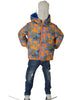 GIUBBETTO IMBOTTITO DINOSAURO ZIP TASCHE CAPPUCCIO MARCA LOSAN ART.2272000AL