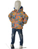 GIUBBETTO IMBOTTITO DINOSAURO ZIP TASCHE CAPPUCCIO MARCA LOSAN ART.2272000AL
