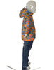 GIUBBETTO IMBOTTITO DINOSAURO ZIP TASCHE CAPPUCCIO MARCA LOSAN ART.2272000AL