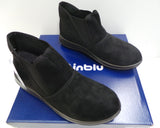 SNEAKERS SCARPE SCAMOSCIATE COMODE MORBIDE MARCA INBLU ART.WG21