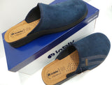 CIABATTA PANTOFOLA UOMO RAGAZZO PLANTARE PELLE MARCA INBLU ART.BG45