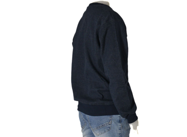 FELPA RAGAZZO GIROCOLLO POLSINI FASCIA TASCHINO SPIGATOMARCA BM ART.AY7040