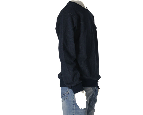 FELPA RAGAZZO GIROCOLLO POLSINI FASCIA TASCHINO SPIGATOMARCA BM ART.AY7040