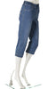 JEGGINGS DONNA ELASTICO TASCHE TRE QUARTI LARGHI STRASS MARCA EMANUELA COSTA ART.EC6482