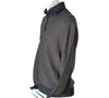 MAGLIONE UOMO MEZZA ZIP POLSINI FASCIA MELANGE MARCA SPORTING MARE ART.1270/30Z