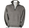 MAGLIONE UOMO MEZZA ZIP POLSINI FASCIA MELANGE MARCA SPORTING MARE ART.1270/30Z