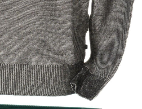 MAGLIONE UOMO MEZZA ZIP POLSINI FASCIA MELANGE MARCA SPORTING MARE ART.1270/30Z