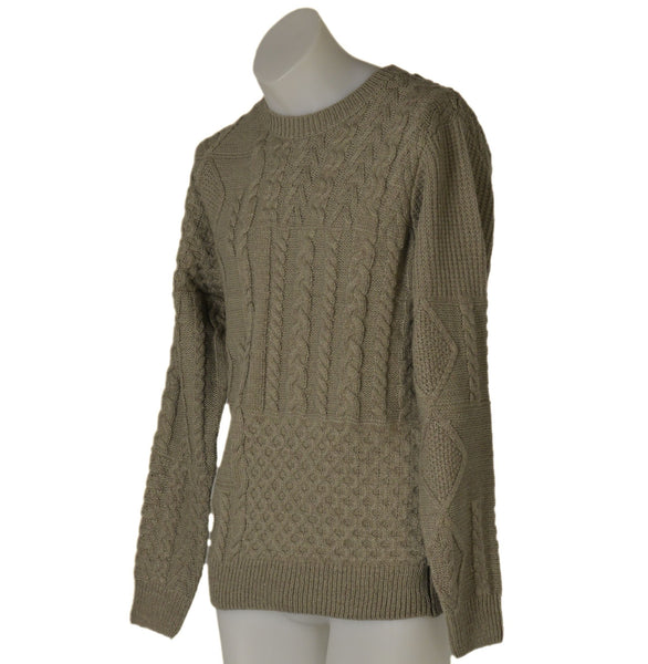 MAGLIONE UOMO GIROCOLLO POLSINI FASCIA LAVORAZIONE MARCA LOSAN ART22K-5029AL.