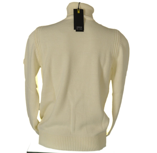 MAGLIONE UOMO RAGAZZO DOLCEVITA MISTO LANA MORBIDO CALDO MARCA URBAN RING ART.UR30015