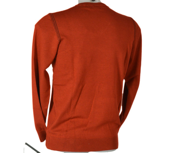 MAGLIONE UOMO RAGAZZO SCOLLO A V VISCOSA MORBIDO MARCA URBAN RING ART.UR30008