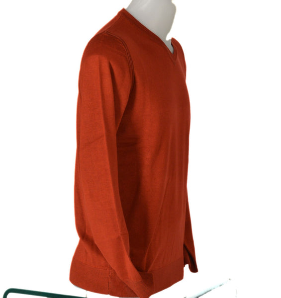 MAGLIONE UOMO RAGAZZO SCOLLO A V VISCOSA MORBIDO MARCA URBAN RING ART.UR30008