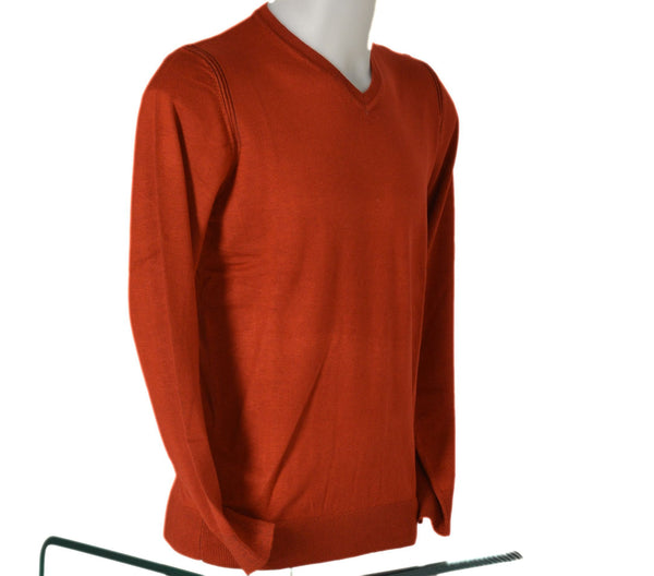MAGLIONE UOMO RAGAZZO SCOLLO A V VISCOSA MORBIDO MARCA URBAN RING ART.UR30008